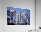 oia at sunset Acrylic Print