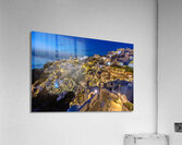 oia at sunset Acrylic Print