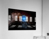 glass bulb explosion Acrylic Print