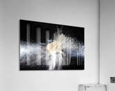 real explosion background Acrylic Print