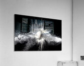 real explosion background Acrylic Print