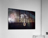 bulb glass explosion Acrylic Print