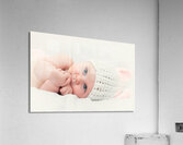 cute newborn portrait Acrylic Print