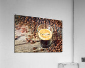 espresso and coffee grain Acrylic Print