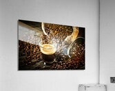 espresso and coffee grain Acrylic Print