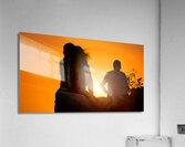 people at sunset Acrylic Print