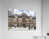 Tourists walking in front of tokyo station marunouchi  Acrylic Print