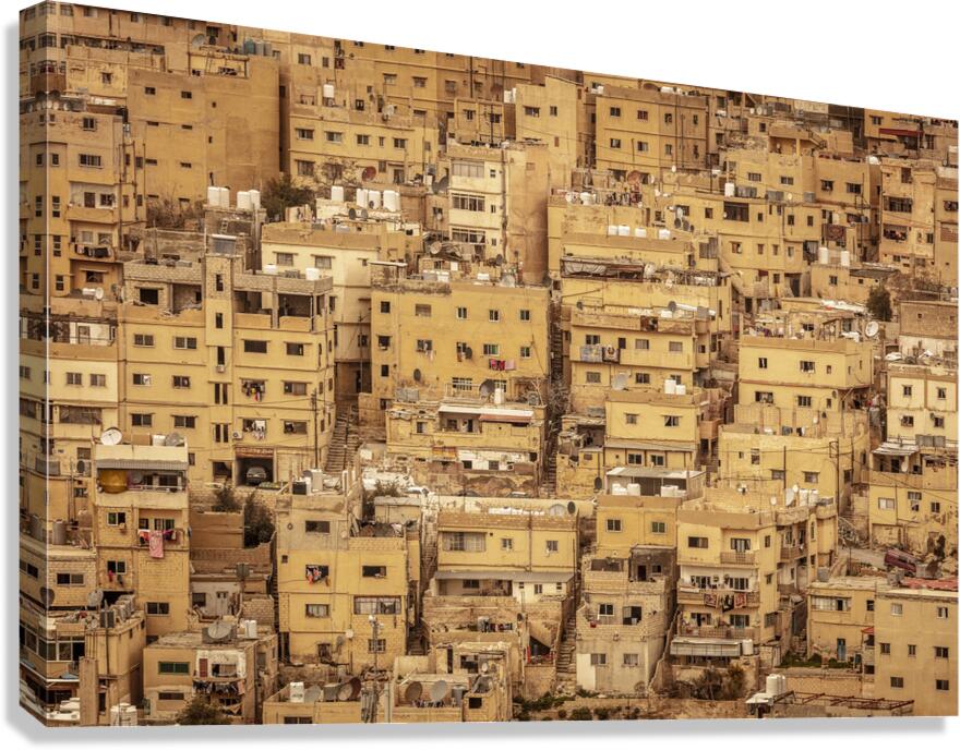 ancient city of Amman Canvas Print