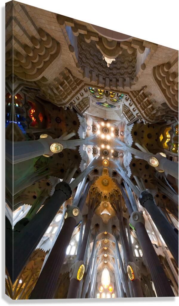 sagrada familia Canvas Print