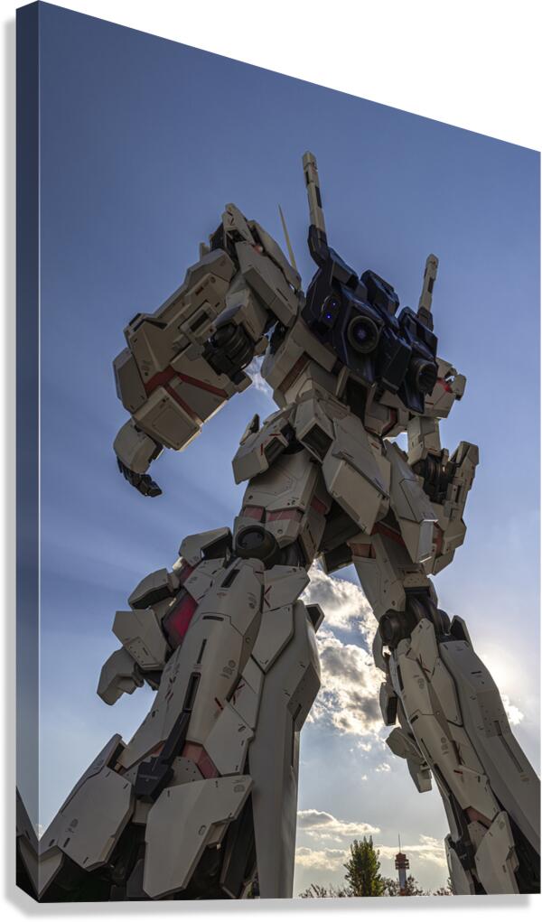 gundam retro Canvas Print