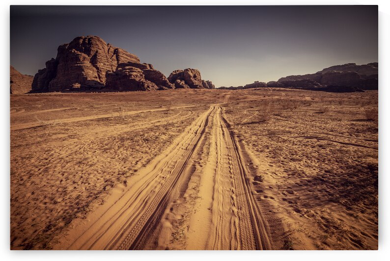 wadi rum desert by Gualtiero Boffi