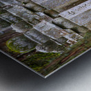 stone memorial stones inside the Okunoin background Metal print