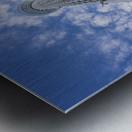 Tokyo Sky Tree bottom view  Metal print