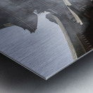 tourists visit the Senso Ji temple Metal print