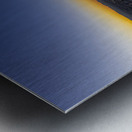 people observe the Tokyo cityscape from the government building Metal print