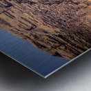 view of the wadi rum desert  Metal print