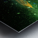 destruction of traditional tungsten bulb Metal print