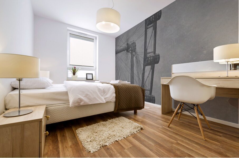 Ferris wheel Mural print