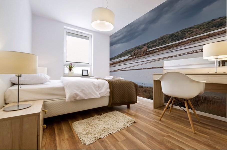 Vendicari nature reserve Mural print