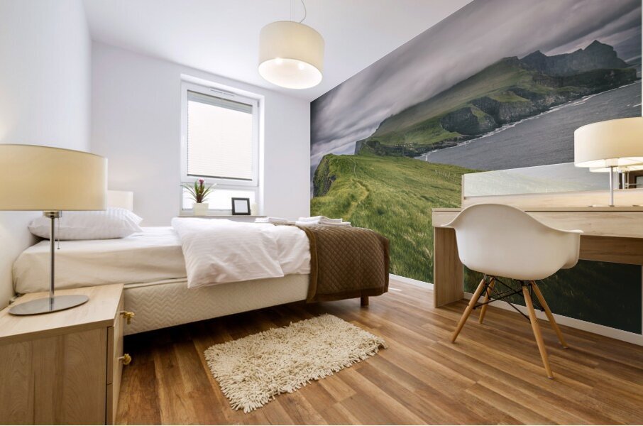 mykinespath to lighthouse Mural print