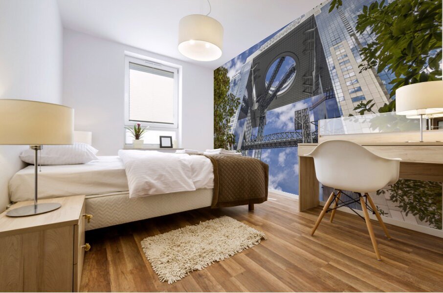 Umeda sky building Mural print