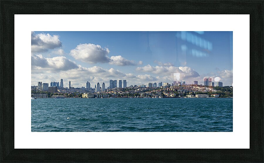 Istanbul city landscape Picture Frame print