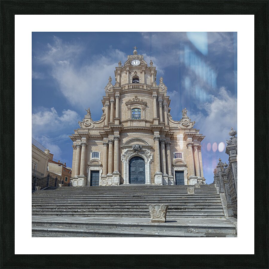 Ragusa Cathedral  Picture Frame print