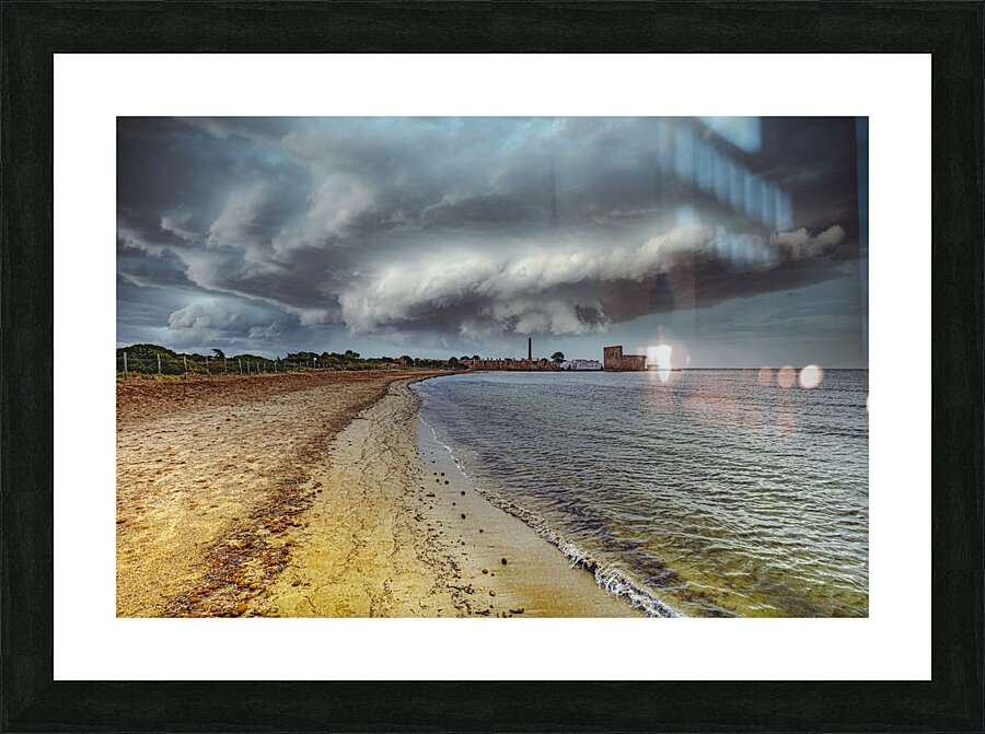 Vendicari beach  Picture Frame print