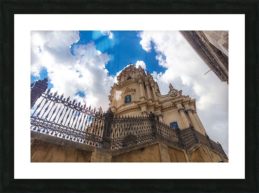 Cathedral of San Giorgio  Picture Frame print