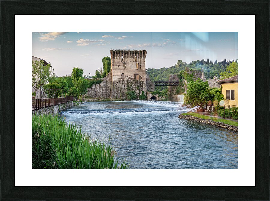 Image of Borghetto sul Mincio  Picture Frame print