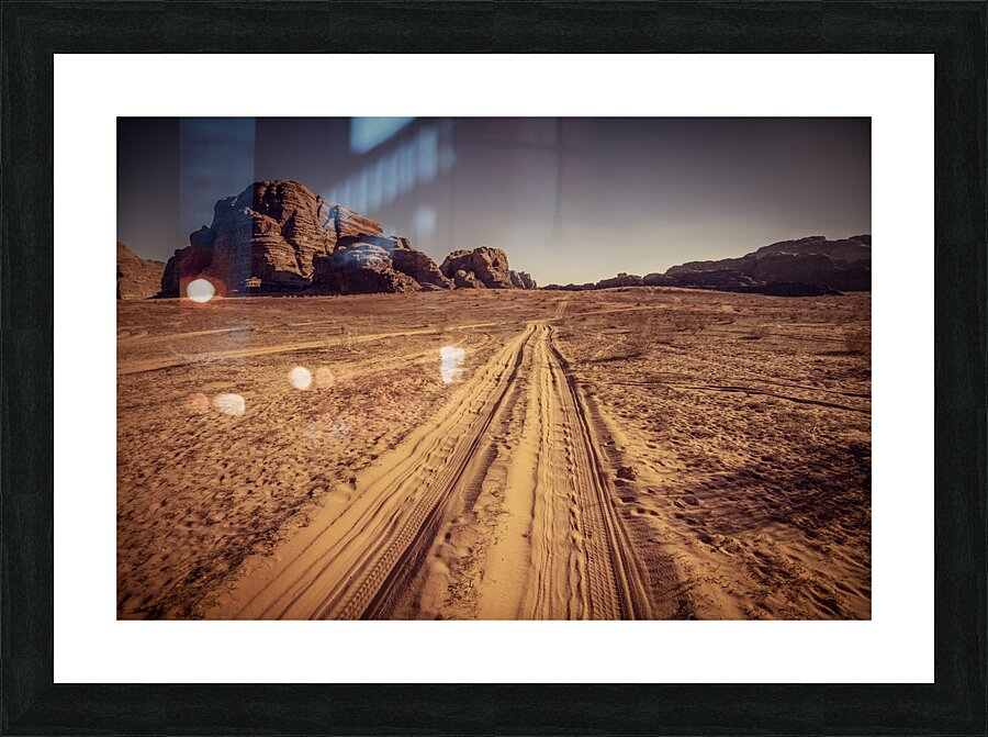 wadi rum desert Picture Frame print