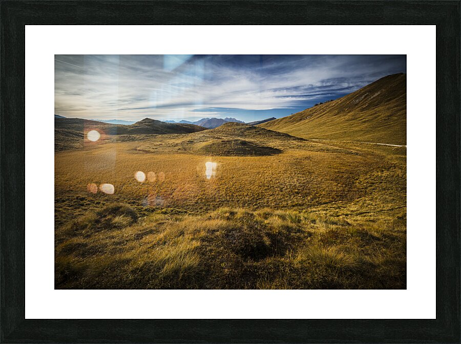 passo rolle view Picture Frame print