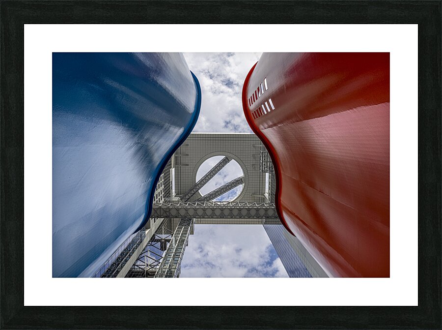Umeda sky building  Picture Frame print