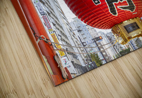 Detail of the large lantern at the Senso Ji temple Gualtiero Boffi puzzle