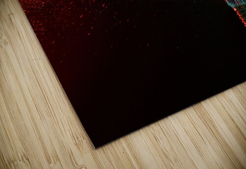 large green bulb exploding on a black  Gualtiero Boffi puzzle