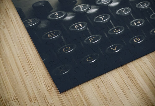 old and dirty typewriter Gualtiero Boffi puzzle