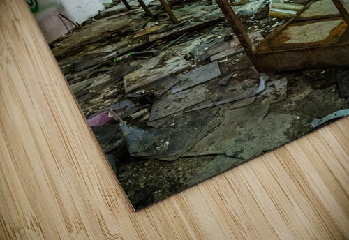 devastated and vandalised interior Gualtiero Boffi puzzle