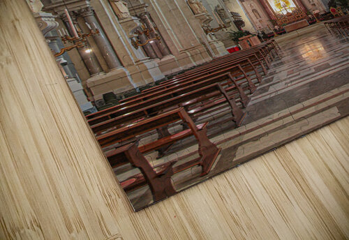 Palermo cathedral interior. Gualtiero Boffi puzzle