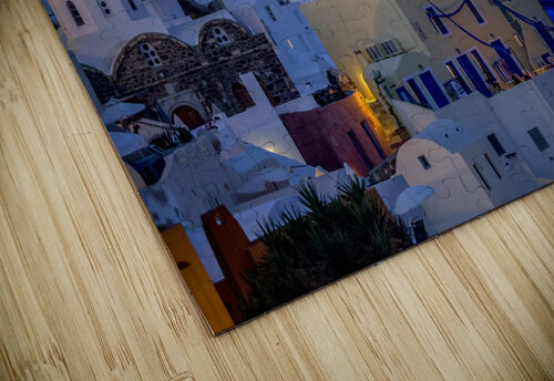 oia at sunset Gualtiero Boffi puzzle