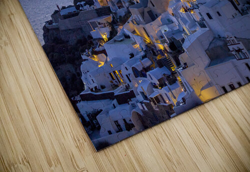 oia at sunset Gualtiero Boffi puzzle