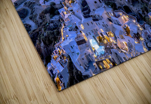 oia at sunset Gualtiero Boffi puzzle