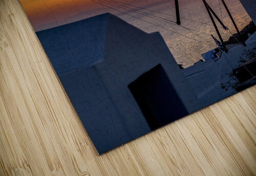 oia at sunset Gualtiero Boffi puzzle