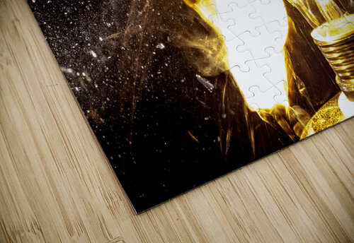 bulb glass explosion Gualtiero Boffi puzzle