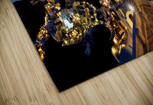 oia night view Gualtiero Boffi puzzle