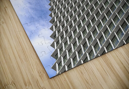 Modern office building facade Gualtiero Boffi puzzle