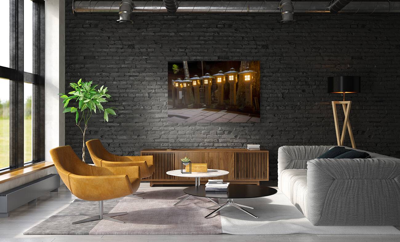stone lanterns inside the Okunoin  cemetery Reproduction
