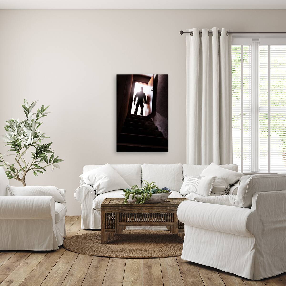 killer and stair Reproduction