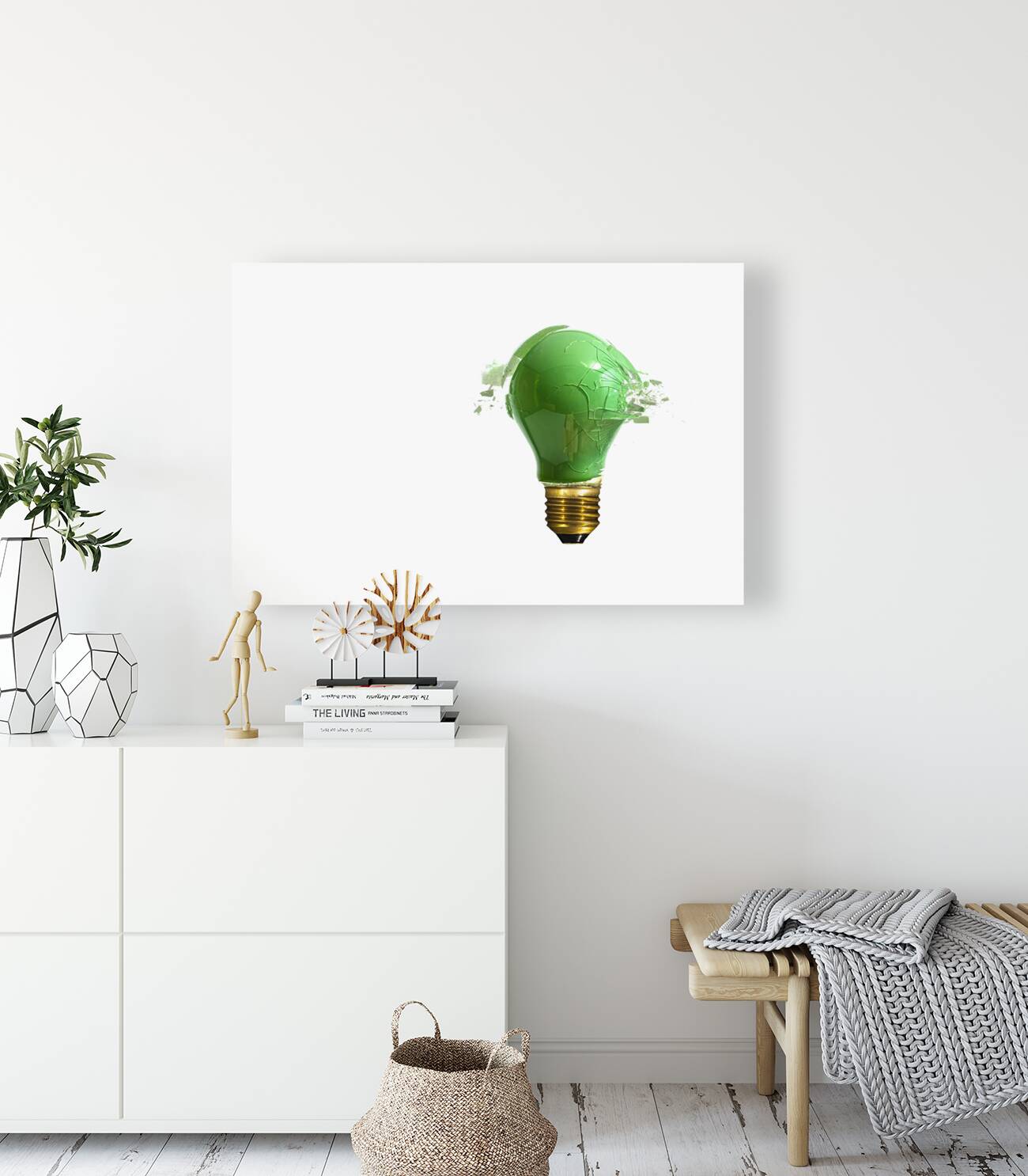 green bulb breaking Reproduction
