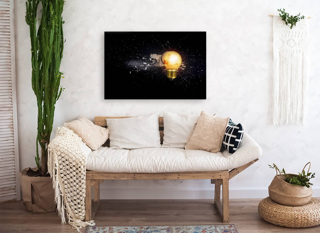 small light bulb exploding Reproduction