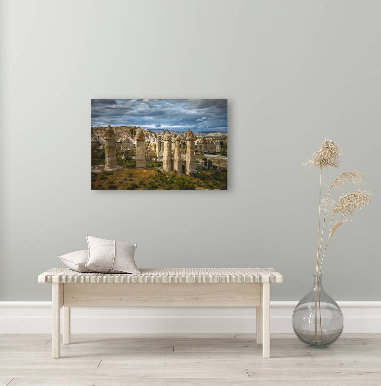 famous rock formations in love valley.  Reproduction